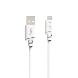 Hama 00201801 cavo Lightning 2 m Bianco