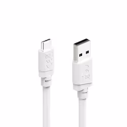 Hama 00201813 cavo USB USB 2.0 2 m USB A USB C Bianco - Vista aggiuntiva 3