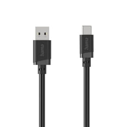 Hama 00201818 cavo USB USB 2.0 0,5 m USB A USB C Nero