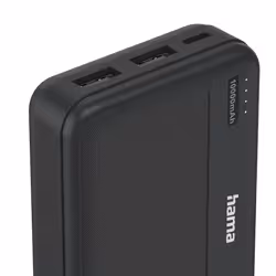 Hama Pocket 10 Polimeri di litio (LiPo) 10000 mAh Nero - Vista aggiuntiva 4