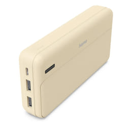 Hama Pocket 20 Polimeri di litio (LiPo) 20000 mAh Sabbia
