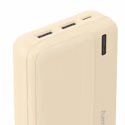 Hama Pocket 20 Polimeri di litio (LiPo) 20000 mAh Sabbia - Vista aggiuntiva 4