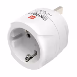 Hama 00223486 adattatore per presa di corrente Tipo G (UK) Tipo F Bianco - Vista aggiuntiva 2