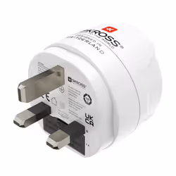 Hama 00223486 adattatore per presa di corrente Tipo G (UK) Tipo F Bianco - Vista aggiuntiva 3