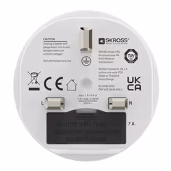 Hama 00223486 adattatore per presa di corrente Tipo G (UK) Tipo F Bianco - Vista aggiuntiva 5