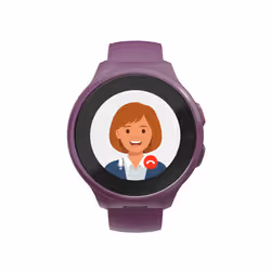 Hama 00178673 smartwatch e orologio sportivo 3,02 cm (1.19") AMOLED Digitale Touch screen Borgogna GPS (satellitare) - Vista aggiuntiva 8