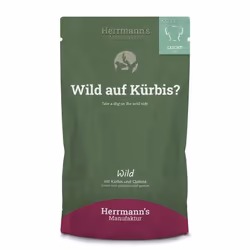 Herrmann's Manufaktur HM-L02-150-1, Universale, Mirtillo, Zucca, Carne di cervo, 150 g, Senza zucchero