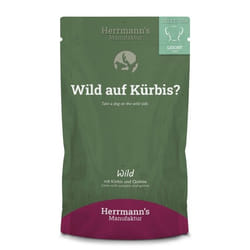 Herrmann's Manufaktur HM-L02-150-1 cibo umido per cani Mirtillo, Zucca, Carne di cervo Universale 150 g