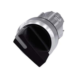 Siemens - Selettore illuminabile rotondo 22mm argento - 3su10522bf100aa0