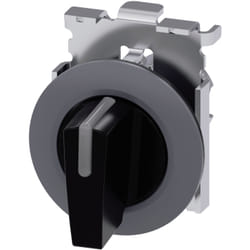 Siemens 3SU1062-2DM10-0AA0 Knebelschalter beleuchtbar 30 mm rund Metall