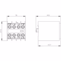 Siemens 3RH2911-1NE22 non classificato - Vista aggiuntiva 4