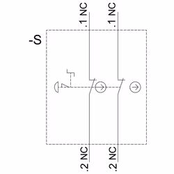 Siemens 3SU1100-1HB20-1PG03SU11001HB201PG0 Not-Halt - Vista aggiuntiva 4