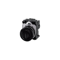 Siemens - Segnalatore Acustico, Compatto, 22 Mm, Rotondo, Plastica, Nero, Tono Continuo 2,4 Khz, Ip40 3SU12006KB101AA0