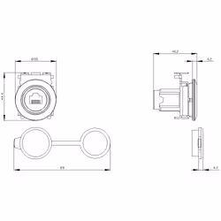 Siemens 3SU1960-0GB80-0AA0 non classificato - Vista aggiuntiva 3