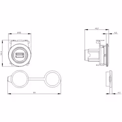 Siemens 3SU1960-0GA80-0AA0 non classificato - Vista aggiuntiva 3