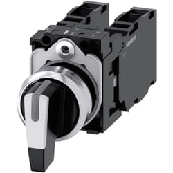 Siemens 3SU1150-2CM60-1NA0 Knebelschalter ws tastend 1S+1S