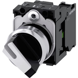 Siemens 3SU11502BC601BA0 3SU1150-2BC60-1BA0 Knebelschalter 1 St.