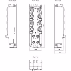 Siemens 6ES7143-5AH00-0BA0 non classificato - Vista aggiuntiva 3