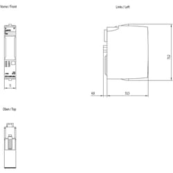 Siemens 6ES7131-6BF01-2BA0 adattatore e invertitore Interno Multicolore