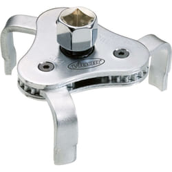 Vigor - Oil filter claw wrench ∙ V1281 ∙ Attacco quadro, cavo, 1/2 di pollice (12,5 mm), Attacco esagonale esterno 21 mm ∙ 63 - 102 mm