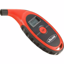Quick tyre pressure check Small and handy Digital display Measuring ranges: 0.15 – 7 bar 2 – 99.5 PSI 15 – 70 KPA Batteria 3  ...