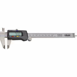 Can be switched between mm / inches External and internal measurements in the 0 – 150 mm range Millimetre and inch increments ...