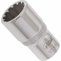 Attacco: Attacco quadro, cavo, 1/4 di pollice (6,3 mm) Presa di forza: Multiprofilo Apertura chiave: 9 mm Dimensioni / Lunghe ...