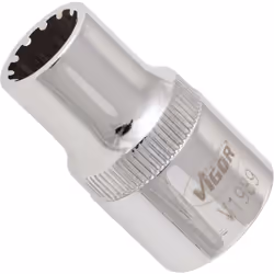 Attacco: Attacco quadro, cavo, 1/2 di pollice (12,5 mm) Presa di forza: Multiprofilo Apertura chiave: 11 mm Dimensioni / Lung ...