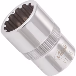 Vigor V1996, Presa elettrica, 1/2", Metrico, 1 testina/e, 18 mm, 38,1 mm