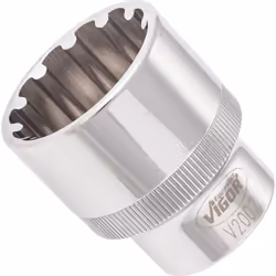 Vigor V2002, Presa elettrica, 1/2", Metrico, 1 testina/e, 27 mm, 42 mm