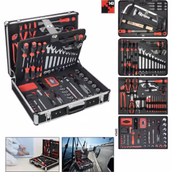 Dettagli tecnici Colore Nero Settore di utilizzo Tuttofare Kit di attrezzi universali Kit di attrezzi assortiti in case Inclu ...