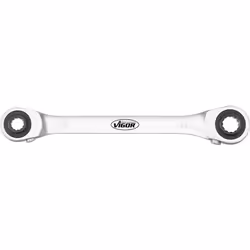 4 in 1 Presa di forza: Profilo a doppio esagono esterno Apertura chiave: ∙ 10 x 13 · 17 x 19 Dimensioni / Lunghezza: 220 mm N ...