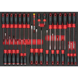 Vigor - Screwdriver set ∙ V4230 ∙ Profilo esagonale esterno, Profilo interno torx®, Profilo esagonale interno, Profilo intaglio a croce ph, Profilo