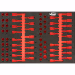 Vigor V4752, Set di divisori, Nero, Rosso, Schiuma, Vigor V4753