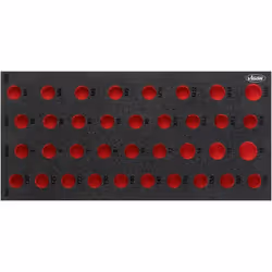2-component soft foam insert Insert measurement / drawer size: S (188 x 393 x 35 mm) VIGOR 2-Alloggiamenti in espanso morbido ...
