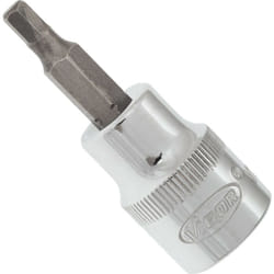 Screwdriver socket for inside hexagon screws ∙ V2284N ∙ Attacco quadro, cavo, 3/8 di pollice (10 mm) ∙ Profilo esagonale interno ∙ Size 4 mm