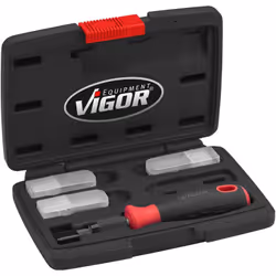Removing badges, stickers, vignettes or adhesive residue, etc. Further application fields: removal of motor seals, e.g. on th ...