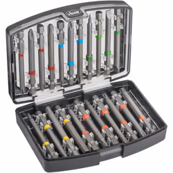 Secure storage of screwdriver bits Inserto giravite (bit) ~ DIN / ISO Attacco: Attacco esagonale, massiccio, 1/4 di pollice ( ...
