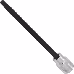 Attacco: Attacco quadro, cavo, 3/8 di pollice (10 mm) Presa di forza: Profilo esagonale interno Apertura chiave: 5 mm Dimensi ...