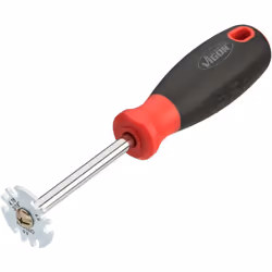 Detection of hidden corrosion during general inspection 12 cleaning edges for removal of dirt and rust from various lines ⌀ 3 ...