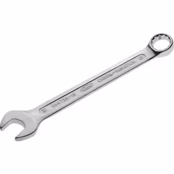 Long design 15° offset box-end wrench Secure hold with oily hands thanks to anti-slip surface DIN 3113 Forma A, ISO 7738 Pres ...