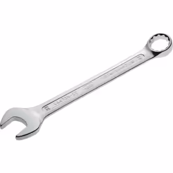 Long design 15° offset box-end wrench Secure hold with oily hands thanks to anti-slip surface DIN 3113 Forma A, ISO 7738 Pres ...