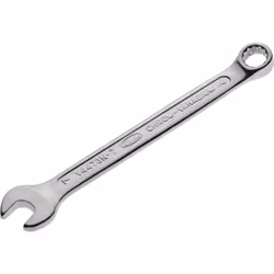 Long design 15° offset box-end wrench Secure hold with oily hands thanks to anti-slip surface DIN 3113 Forma A, ISO 7738 Pres ...