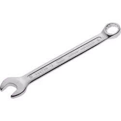 Long design 15° offset box-end wrench Secure hold with oily hands thanks to anti-slip surface DIN 3113 Forma A, ISO 7738 Pres ...