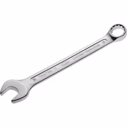 Long design 15° offset box-end wrench Secure hold with oily hands thanks to anti-slip surface DIN 3113 Forma A, ISO 7738 Pres ...