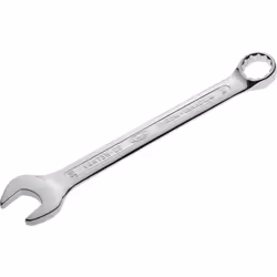 Long design 15° offset box-end wrench Secure hold with oily hands thanks to anti-slip surface DIN 3113 Forma A, ISO 7738 Pres ...