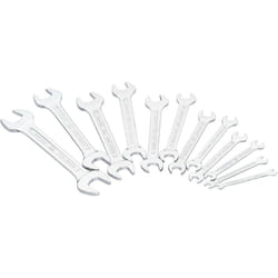 Vigor - Double open-end wrench set ∙ V1461N ∙ Profilo esagonale esterno ∙ 6 x 7 – 30 x 32 ∙ Numero utensili: 12