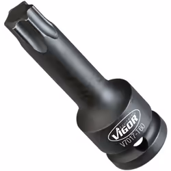 Attacco: Attacco quadro, cavo, 1/2 di pollice (12,5 mm) Presa di forza: Profilo interno TORX® Apertura chiave: ∙ T60 Dimensio ...