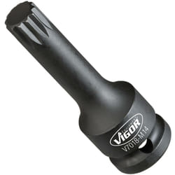 Vigor - Impact screwdriver socket ∙ V7018-M14 ∙ Attacco quadro, cavo, 1/2 di pollice (12,5 mm) ∙ Profilo poligonale interno xzn ∙ Size M14