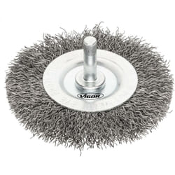 Wheel brush ∙ 75 mm ∙ coarse ∙ V6803-75